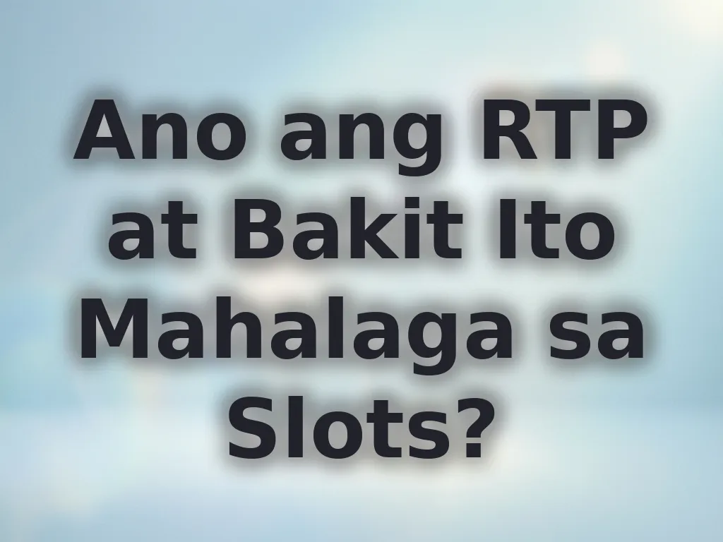Graph showing different RTP percentages
